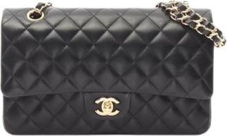 Chanel Pre-owned Vintage Shoulder Bag - Dames - Vintage Schoudertas - Zwart - ONE Size - Vintage