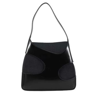 Ferragamo Pre-owned Handbag - Dames - Pre-owned - Zwart - Maat: ONE Size Leer
