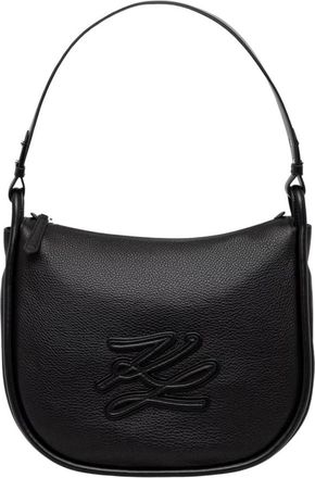 Karl Lagerfeld Dames, Tassen, Zwart, Maat: ONE Size Leer
