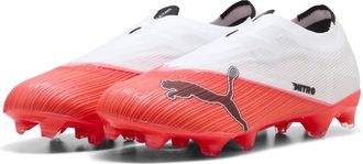 Puma Scarpe da calcio senza lacci ULTRA NITRO 7 MATCH+ FG/AG unisex, Accessori, Rosso, 42.5