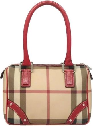 Burberry Pre-owned Handbags, female, Multicolor, Size: ONE SIZE Pre-owned Vintage Handbag