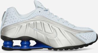 Nike Women s Shox R4 Sneakers Blue Tint / Metallic Silver