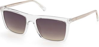 Guess GU00313 26B Mens Sunglasses Clear Size 55