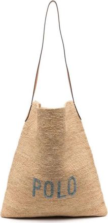 Polo Ralph Lauren Casual Beige Tote Tas - Dames - Shoppers - Beige - ONE Size - Tassen