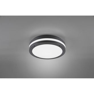 Reality Plaf&oacute;n Exterior Kendal Led Ip54 Antracita &Oslash;30 Cm Trio Lighting