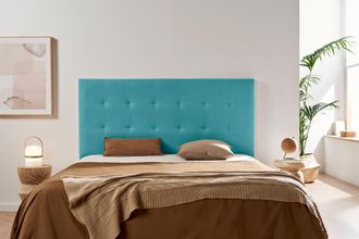 Moonia Cabecero Tapizado Atenea Acualine 160x120x8 Cm - Moonia