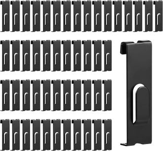 OEM Ganchos, 50 Ganchos Pr&aacute;cticos Con Muescas Para Paredes De Malla Met&aacute;lica, Paneles De Pared De Malla Met&aacute;lica, Ganchos Para Clavos, Accesorio Para Marc