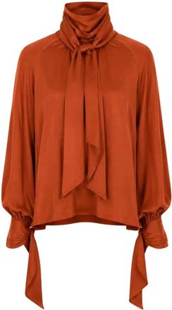 Rowen Rose Mujer, Blusas y Camisas, Marr&oacute;n, Talla: S