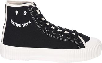Paul Smith Kibby Trainers - Heren - Sneakers - Zwart - 40 EU - Katoen - Schoenen
