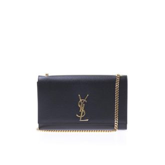 Saint Laurent Black Kate Shoulder Bag