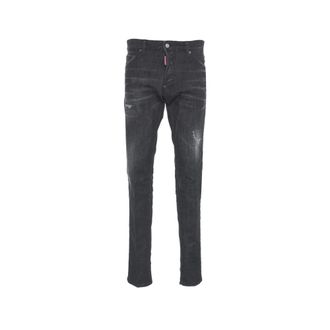Dsquared2 Hombre, Vaqueros, Negro, Talla: S