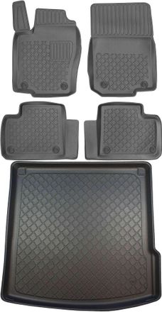 OEM Juego De Alfombrillas Para Coche Y Maletero Para Mercedes Gle Coup&eacute; (08.2015-10.2019)