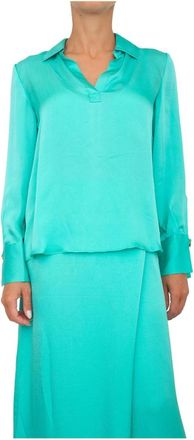 Twinset Mujer, Blusas y Camisas, Azul, Talla: S