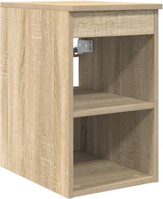 vidaXL Gabinete De Ba&ntilde;o Intermedio Roble Sonoma 30 X 44,5 X 50 Cm Vidaxl