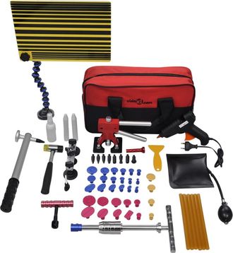 vidaXL Kit De Reparar Abolladuras De Coche Con Bolsa De Transporte Xxl Vidaxl