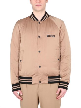 HUGO BOSS Bomber Jacket With Logo