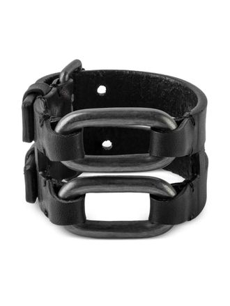 Parts Of Four sterling silver leather link gauntlet - Black
