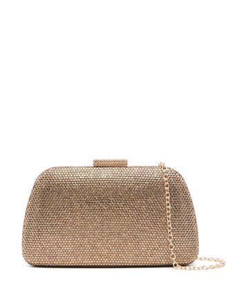 Serpui Josephine crystal-embellished bag - women - Polyester/Polyester - OS - Neutrals