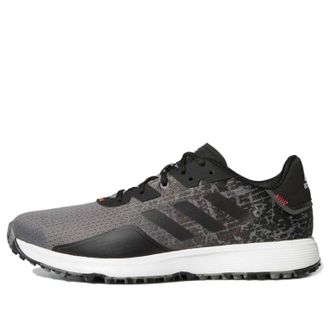 adidas S2G Spikeless Golf Shoes Grey Black GV9793