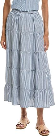 Max Studio Tiered Maxi Skirt