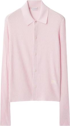 Burberry Rib Knit Long-Sleeved Shirt, Size XX-Small