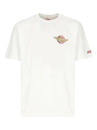 MC2 Saint Barth T-shirt con logo Ducati Meccanica - Bianco