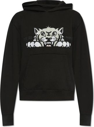 Kenzo Hoodie - Heren - Hoodies - Zwart - XL - Katoen - Hoodies & sweatvesten