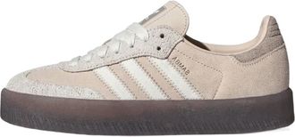 adidas Sambae Linen Moderne Klassieke Sneakers - Heren - Skateschoenen - Beige - 40 2/3 EU - Su&egrave;de - Fitness