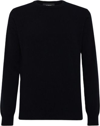 Alpha Studio Trui met ronde hals - Heren - Ronde hals truien - Zwart - XL - Wol - Truien & Vesten