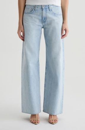 AG - Adriano Goldschmied Adria Low Rise Wide Leg Jeans in Sunfaded at Nordstrom Rack, Size 28
