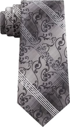 Van Heusen Mens Jamal Tie Blue Size Regular