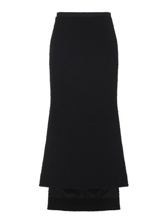 Lanvin Asymmetric Straight-Fit Skirt