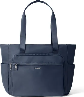Baggallini Nolita Laptop Tote Bag in French Navy Twill at Nordstrom