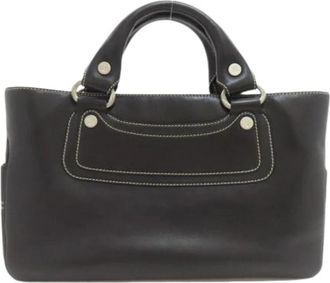 Celine Pre-owned Vintage Handtas - Dames - Vintage Handtas - Zwart - ONE Size - Leer - Vintage