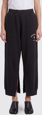 Maison Margiela Pantaloni jogging in cotone con vita elasticizzata