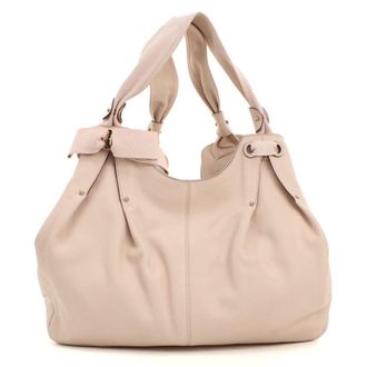 Ferragamo Pink Leather Tote Bag (Pre-Owned)