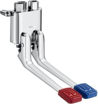 Roca Roca - Mezclador Temporizado De Pedal Con Instalaci&oacute;n A Pared Foot Instant