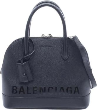 Balenciaga Pre-owned Handbags, female, Black, Size: ONE SIZE Pre-owned Vintage Handbag