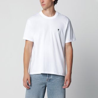 Ami T-shirt Ami De Coeur bianca in cotone
