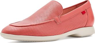 Marc Joseph New York Bayview Ln Womens Flat Shoes Coral Napa : 8.5 M, Leather