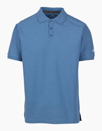 Trespass Mens Trespass Mens Brave Polo Shirt - Blue - Size: 40