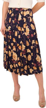Ted Baker Pleated Midi Skirt in Baritone Blue at Nordstrom, Size 14