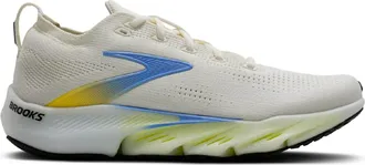 Brooks Mens Glycerin Flex Road-Running Shoes White 10.5