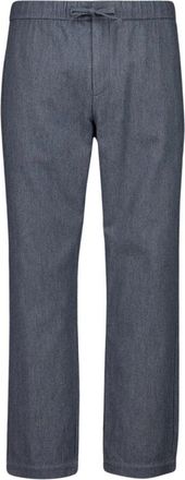 Frescobol Carioca Oscar Katoen-Cashmere Broek - Heren - Straight fit broeken - Blauw - W32 - Katoen - Broeken