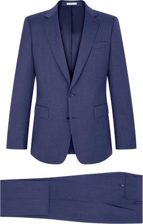 Fursac virgin wool suit - Blue