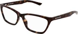 Balenciaga Glasses, female, Brown, 59 MM, Cat-eye Frame
