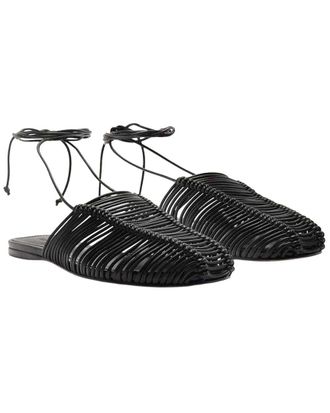Farm Rio Farm Rio Macrame Leather Mule