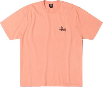 St&uuml;ssy Tops, Heren, Oranje, M, T-Shirts