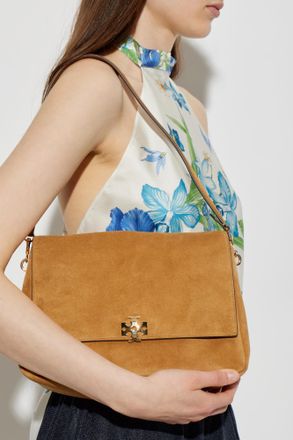 Tory Burch Bag Charlie, Womens, Beige