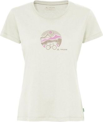 Vaude Cyclist V T-Shirt f&uuml;r Damen | wei&szlig;